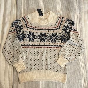 🌟 A&F Fair Isle Sweater